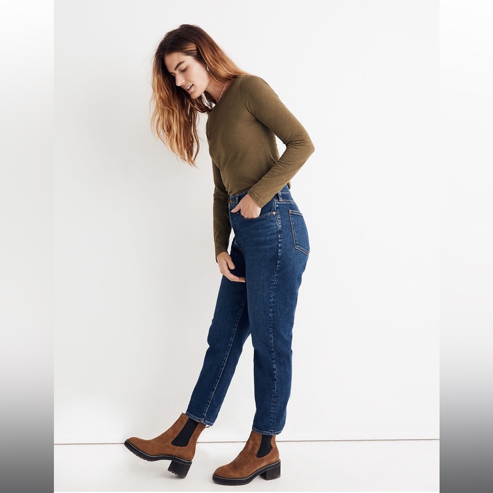 NWT Madewell The Momjean in Hoover Wash - Picture 2 of 15